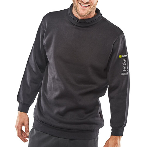 BEESWIFT ARC COMPLIANT SWEATSHIRT NAVY BLUE XS