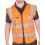 Beeswift - EXECUTIVE MESH WAISTCOAT  - Orange YELLOW - Hi Vis 1