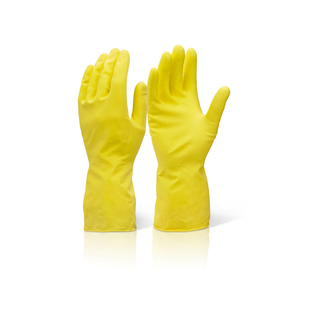 BEESWIFT HOUSEHOLD MEDIUM WEIGHT GLOVES YELLOW S-image-OPC-PDZYWND-NEW