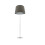 CGC Grey Fabric Silver Inner Drum Lamp Shade 7