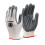 BEESWIFT NITRILE PALM COATED POLYESTER GLOVES GREY S 1