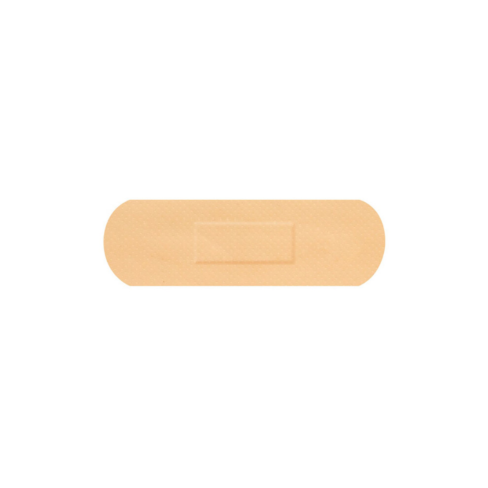 Hygioplast Waterproof Senior Strip Plasters 100 Flesh