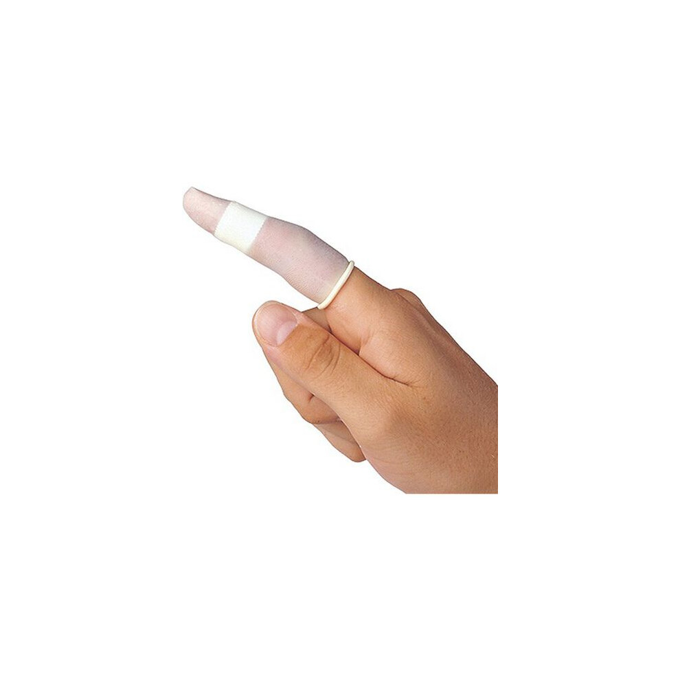 Clickmedical White Click Medical Fingercot Medium Pack Of 100 M
