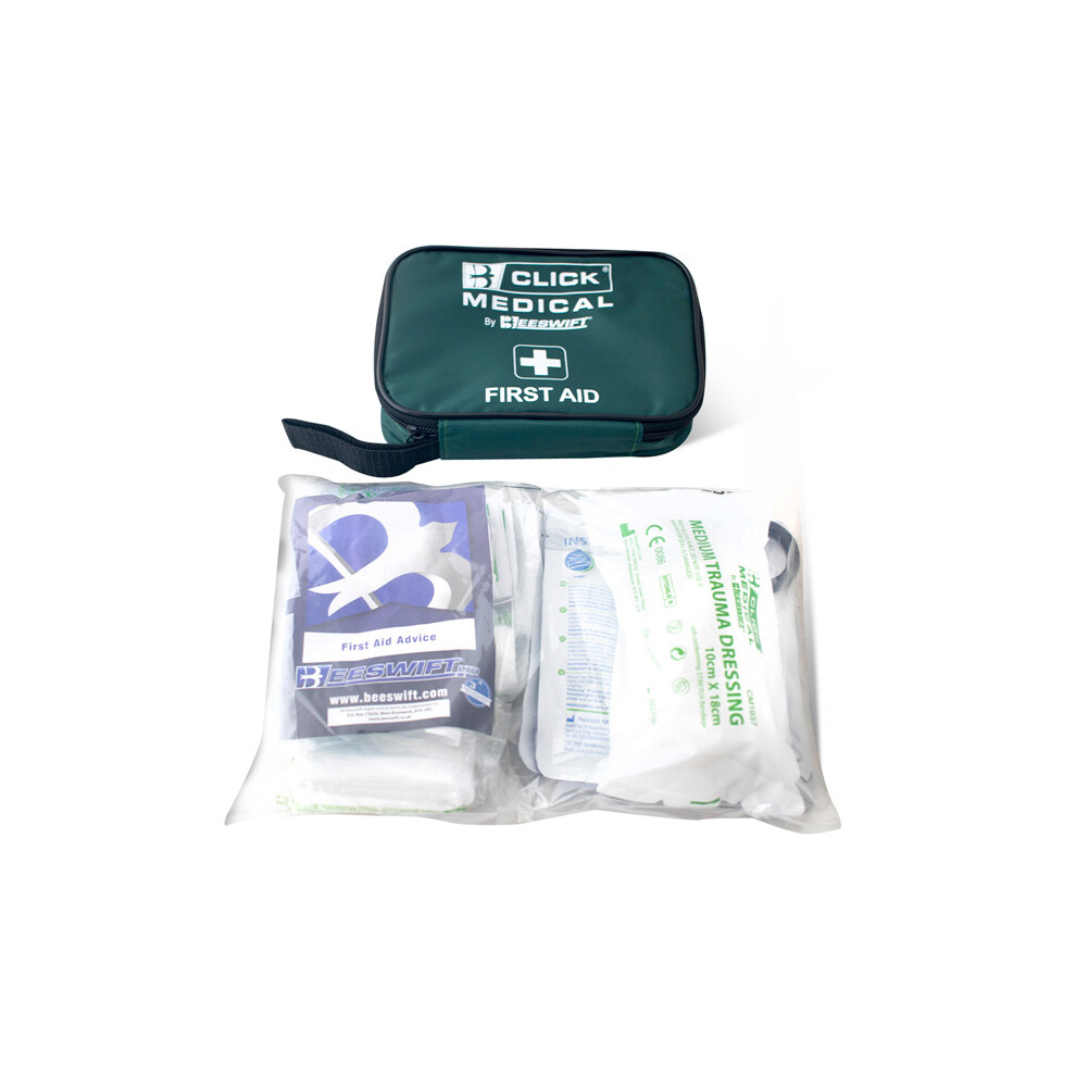 Clickmedical Green Click Medical Bs8599-2 Travel First Aid Kit In Bag