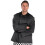 BEESWIFT CHEFS JACKET LONG SLEEVE BLACK XS 1
