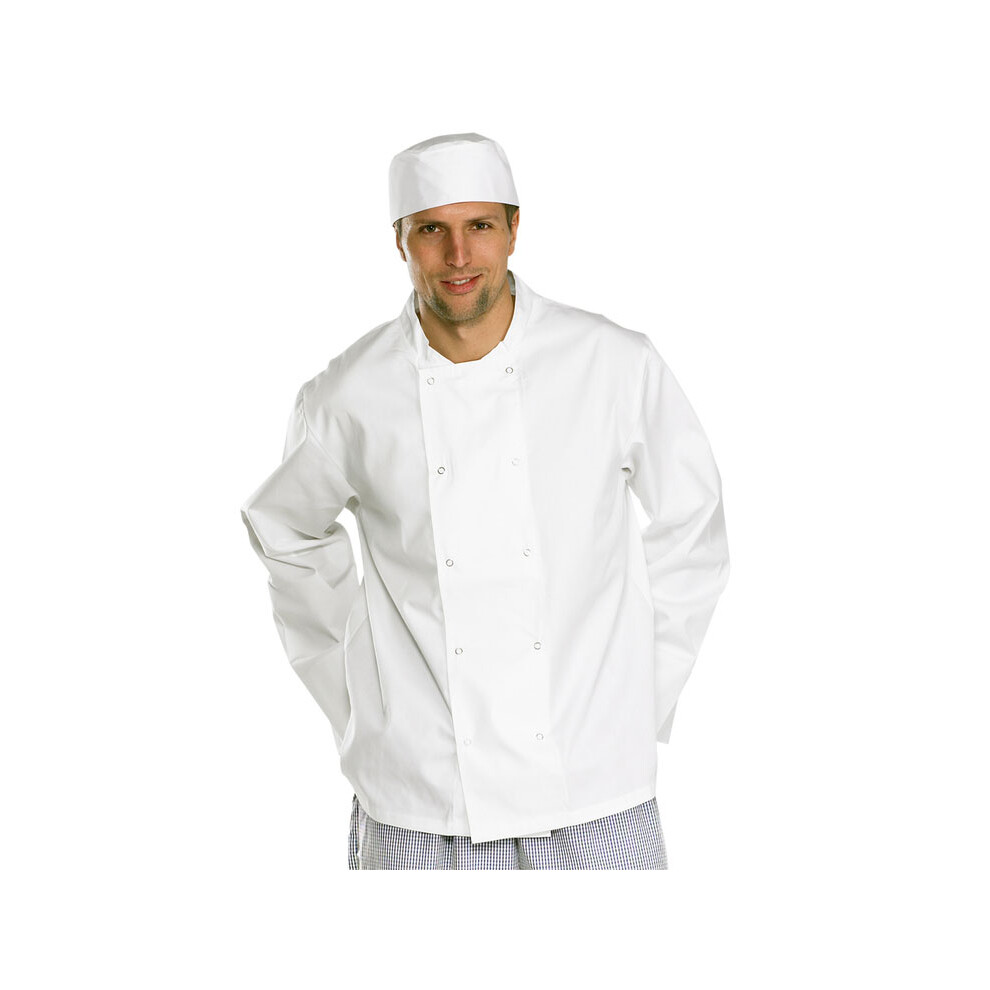 Beeswift Chefs Jacket Long Sleeve White L 5030288131238