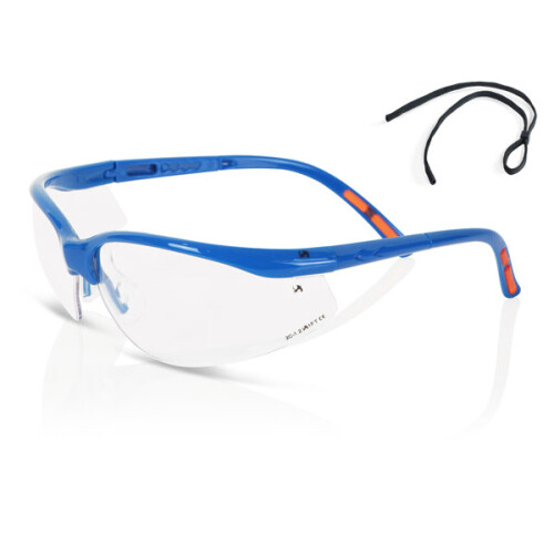 Beeswift ZZ0010 - SAFETY SPECTACLE Clear Grey Yellow