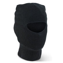 Beeswift Balaclava Black - Warm Acrylic Winter Face Covering with Insulation (Thinsulate THBBL)