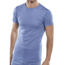 BEESWIFT THEMAL VEST SHORT SLEEVE BLUE XXL