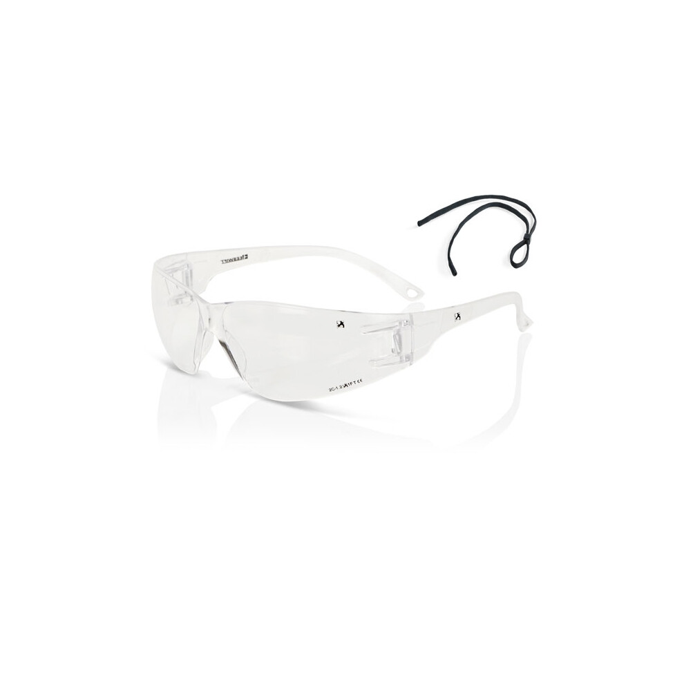 Beeswift Wraparound Safety Glasses Clear - Image 6