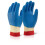 BEESWIFT REINFORCED LATEX GLOVES FULL CUFF BLUE M 1