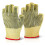 BEESWIFT REINFORCED FINGERLESS DOTTED GLOVES YELLOW 08 1