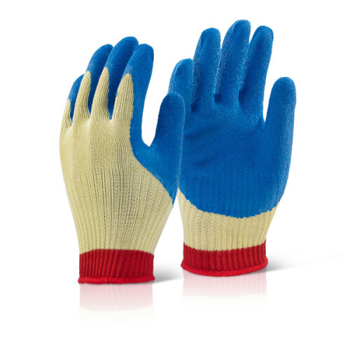 BEESWIFT REINFORCED LATEX GLOVES BLUE M