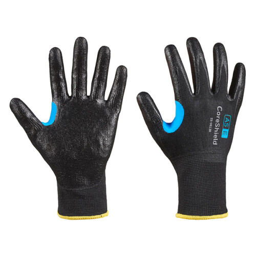 Honeywell HONEYWELL CORESHIELD SMOOTH NITRILE CUT E GLOVES BLACK XXL