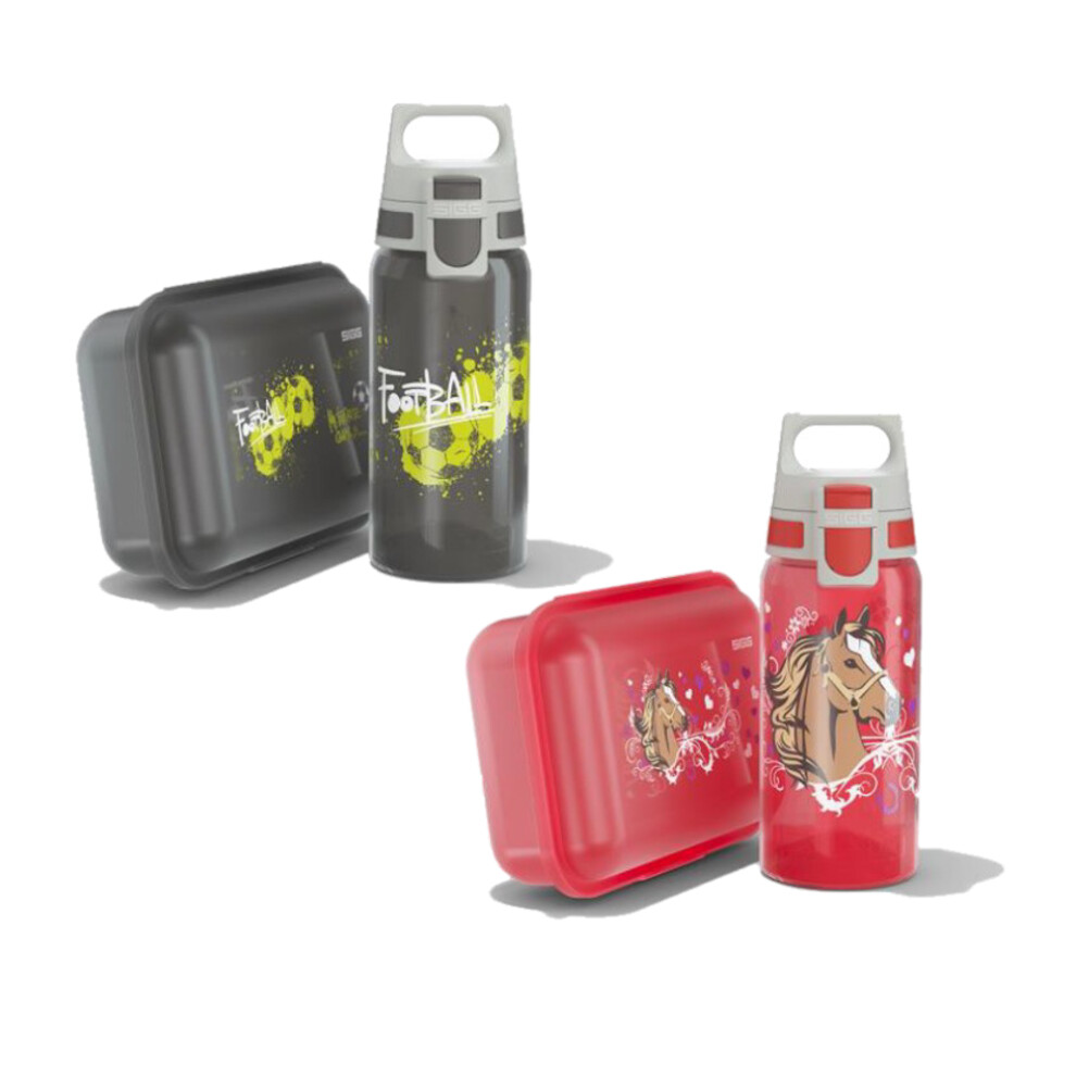 Sigg Viva School Set - 0.5L - Football Tag, Horses
