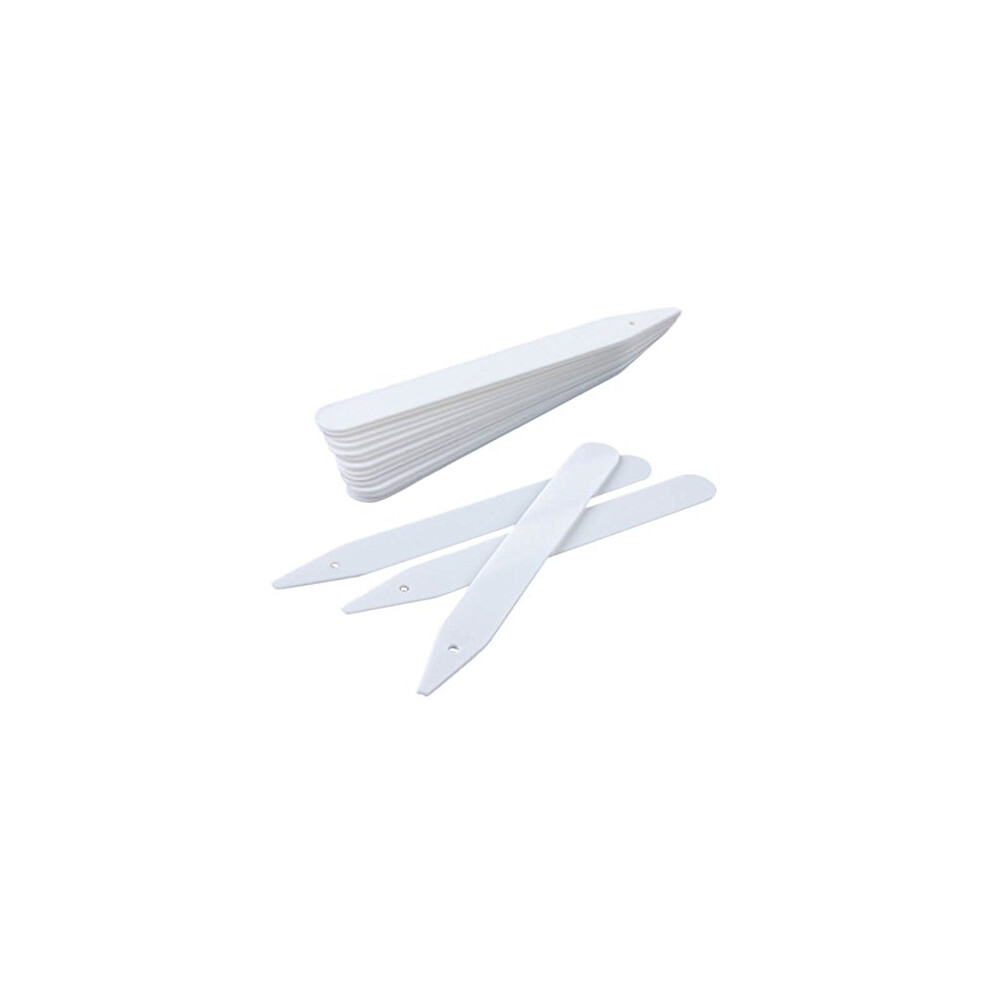 Yuzet White plant pot labels stake seed tray marker stick