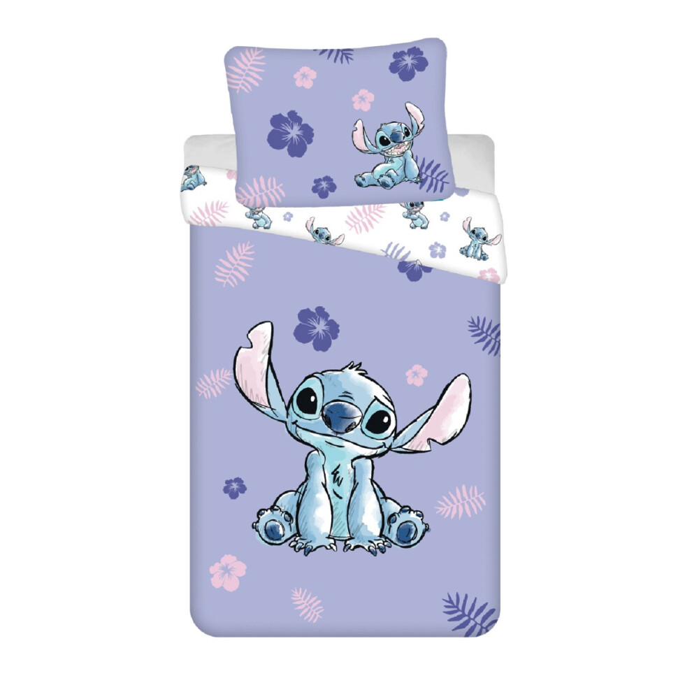 Lilo and Stitch Single Duvet Cover and Pillowcase Set - European Size