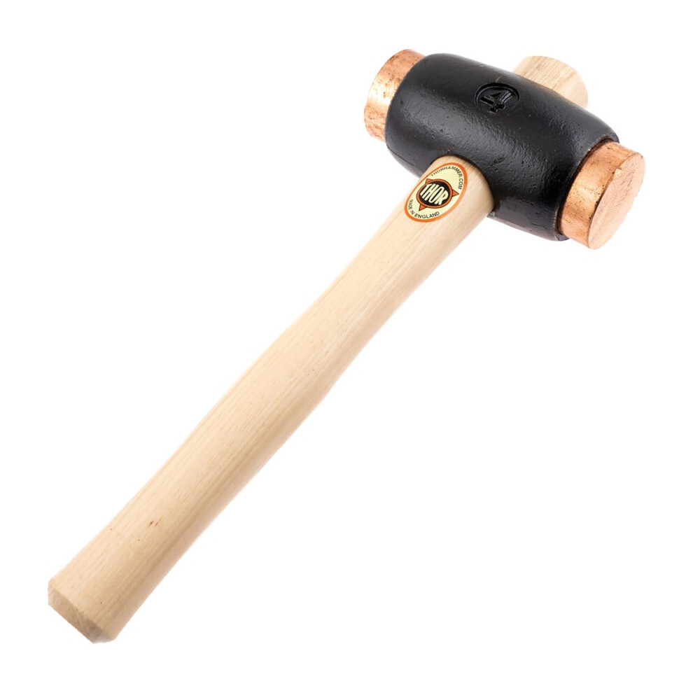 04-316 50mm Copper Soft Faced Hammer with Wood Handle