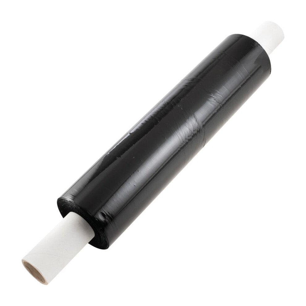 Stretch Wrap Roll 400MMX300M 25 Micron Extended Core Black