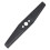 SPARES2GO Metal Blade for Flymo Hover Vac Turbo Lite 270 Lawnmower (27cm) 1