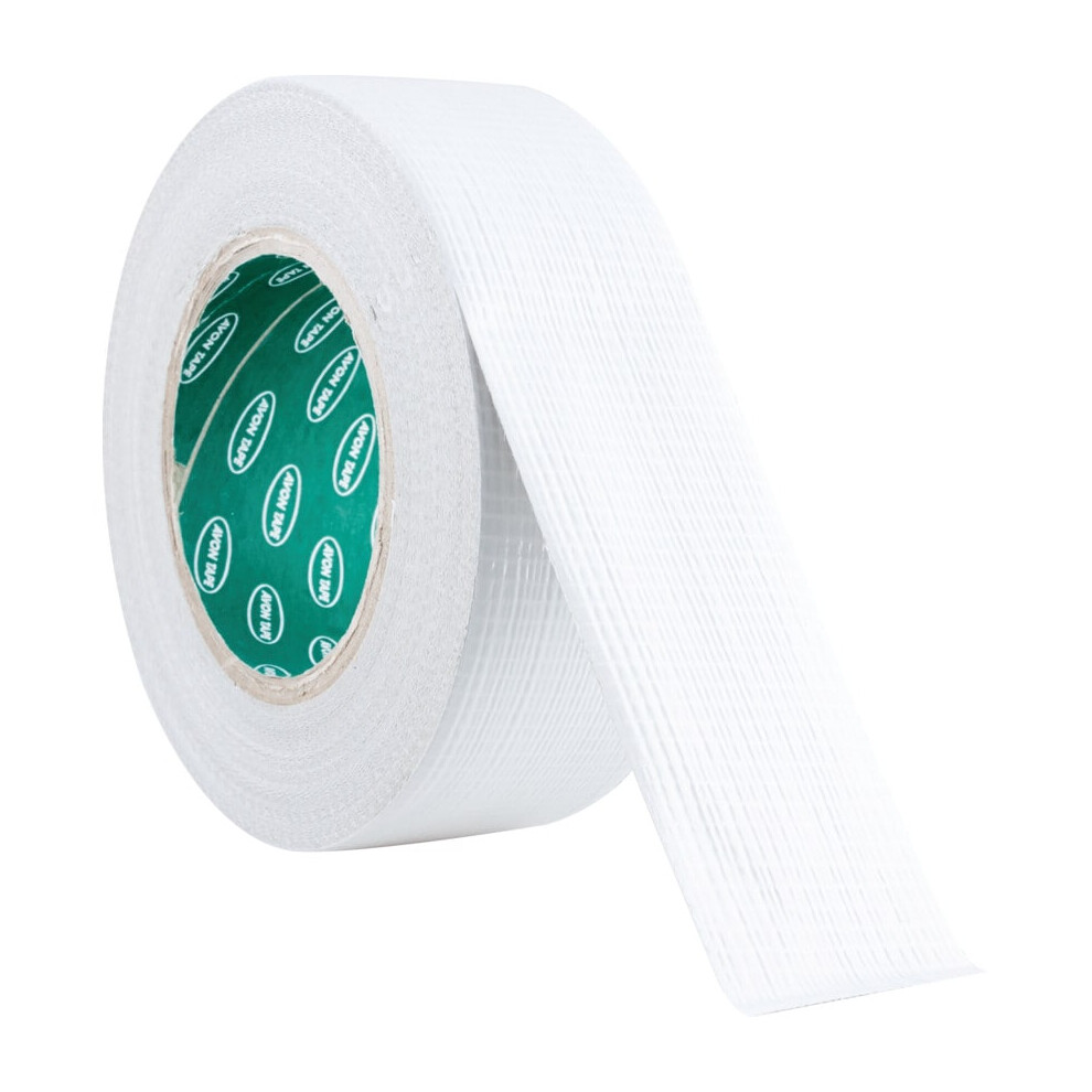 White Polyethylene Cloth Tape - 50mm x 50m