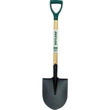Round Shovel, Carbon Steel, Hardwood Shaft
