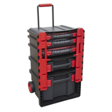 SEALEY - AP860 Professional Mobile Toolbox with 5 Removable Storage Cases