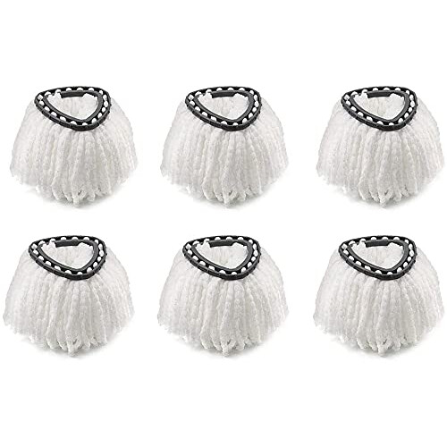 6pcs Replacement Mop Head, Universal 360? Microfiber Spin Mop ...