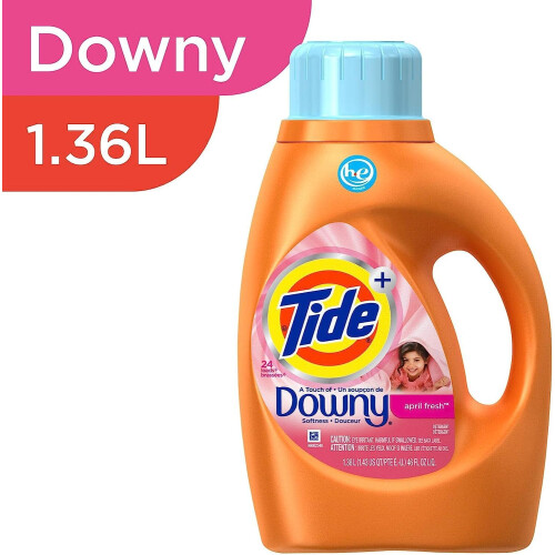 Tide + Downy Detergent April Fresh - 24 Loads (46 FL OZ) by Tide 2