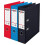 Rexel Choices A4 Lever Arch Files, 3 File Folders, Assorted: Black, Red and Blue Files 1