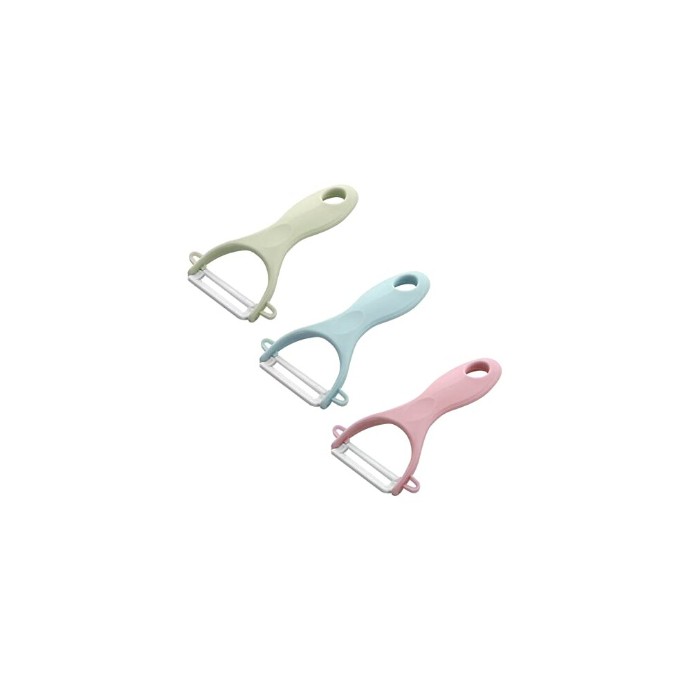Cerioll Ceramic Peeler, Set Of 3 Peelers, Ceramic, Fruit Peeler, Peeler, Vegetables, Ceramic Peeler Fruit, Ceramic Blade Peeler, Peeler Ceramic Blade,