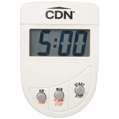 CDN Large Screen Extra Loud Alarm Timer 20 Hours by Hours/ Minute,Multicolor,7 Inches 2