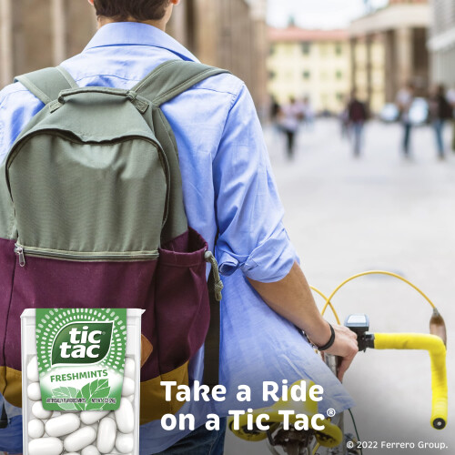 Tic Tac Mints Freshmints 12-Count White Mint | Sugar-Free, Gluten-Free Candy | Product Code 1.00E+13 2