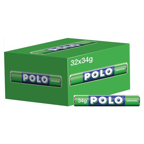 Nestle Polo Original Mints Tubes, 32 x 34 g