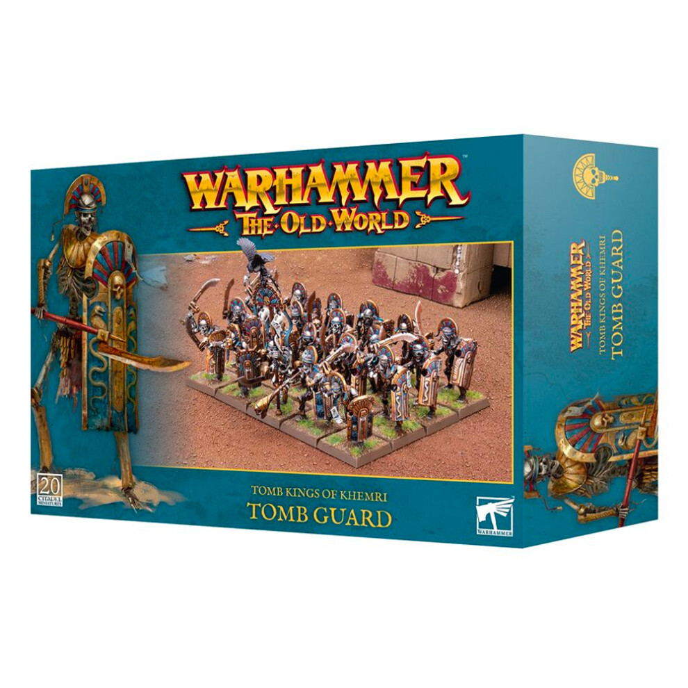 Warhammer Games Workshop Warhammer: The Old World Tkok: Tomb Guard 07-03 - Tabletop Miniatures Wargame