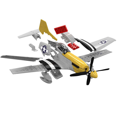 Airfix AIRFIX Quickbuild Mustang P-51D J6016 Aircraft Model Kit 1