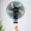 Belaco Wall Fan 16 Inch Wall Mounted 3 Speed 4