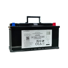 Ultramax 12V 100Ah DIN BASE LiFePO4 Battery for Leisure Solar & Wind