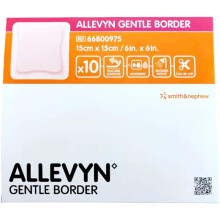 Allevyn Gentle Border 15cmx15cm Dressings Silicone Adhesive