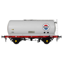 Dapol 7F-064-003 45t TTA Tank Wagon Regent Grey/Red 512 O Gauge