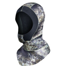 (S) 3mm Scuba wetsuit hood Diving Hood With Shoulder dive  cap for cold water scuba  sports camo Cap Waterproof keep warming