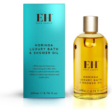 Emma Hardie Moringa Luxury Bath & Shower Oil 200ml - Nourishing, Silky Skin, Reduces Dryness, Cruelty-Free