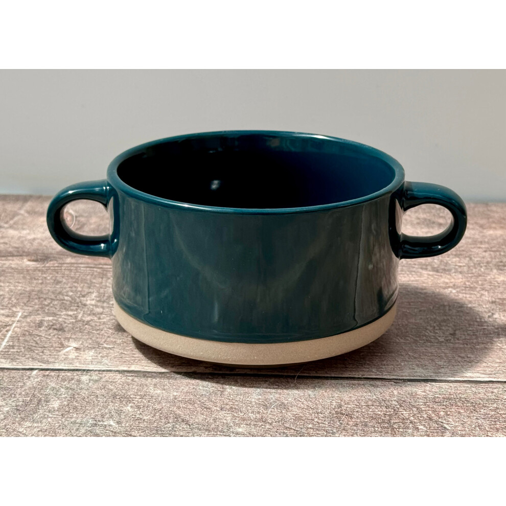 Teal Soup Bowl, 450ml-image-OPC-PF228MK-NEW
