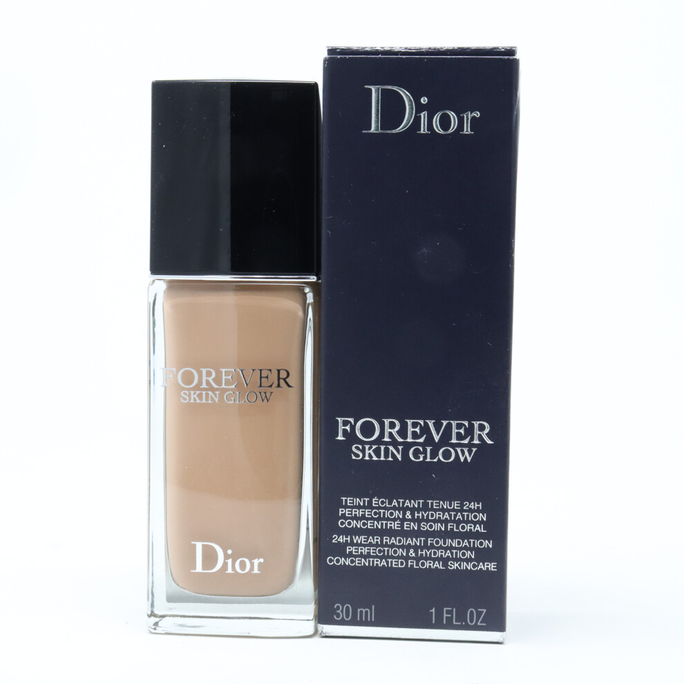 (4C Cool) Dior Forever Skin Glow 24H Foundation 1.0oz New With Box