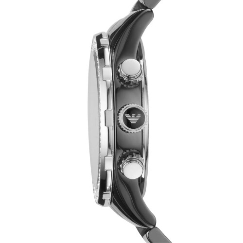 Armani Armani Women's Watch AR1455 Black Ceramic Black Dial Black Case 2