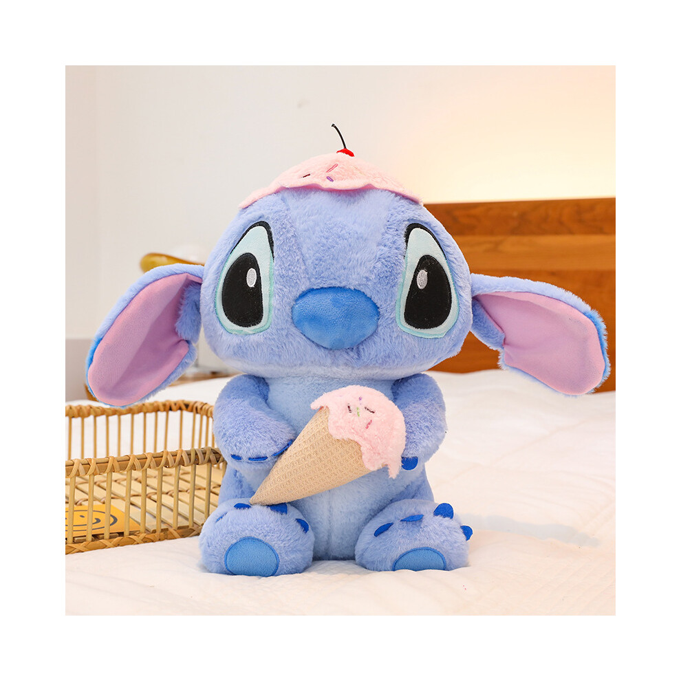 Rywolt (Sitting, 28Cm) And Soft Snuggly Stitch Plush Toy Large Comfortable Pillow Perfect For Girls Stuffed Doll Gift