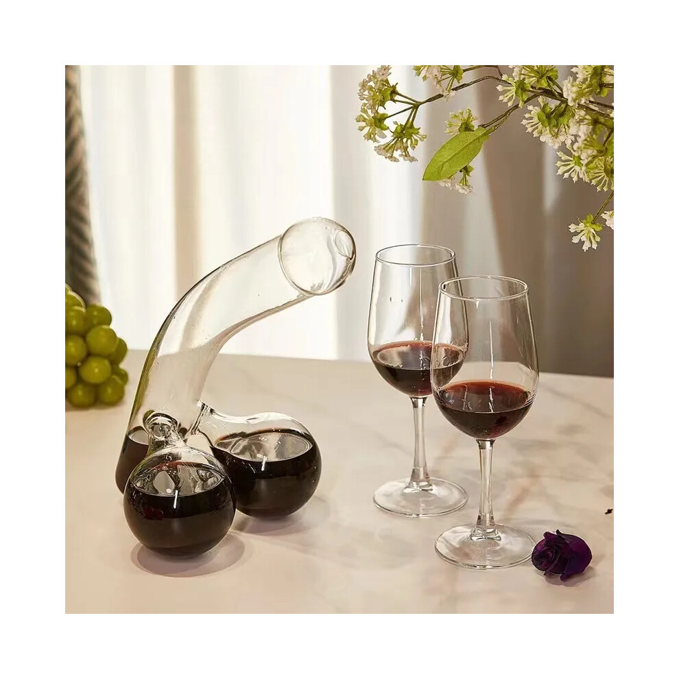 Whiskey Decanters Funny High Borosilicate Glass Decanter Glasses
