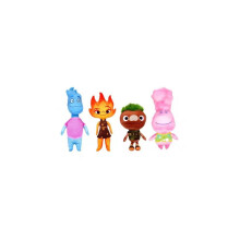 (4PCS) Elemental Plush Toy Soft Doll Ember Wade Cartoons Home Decor Gift Kids