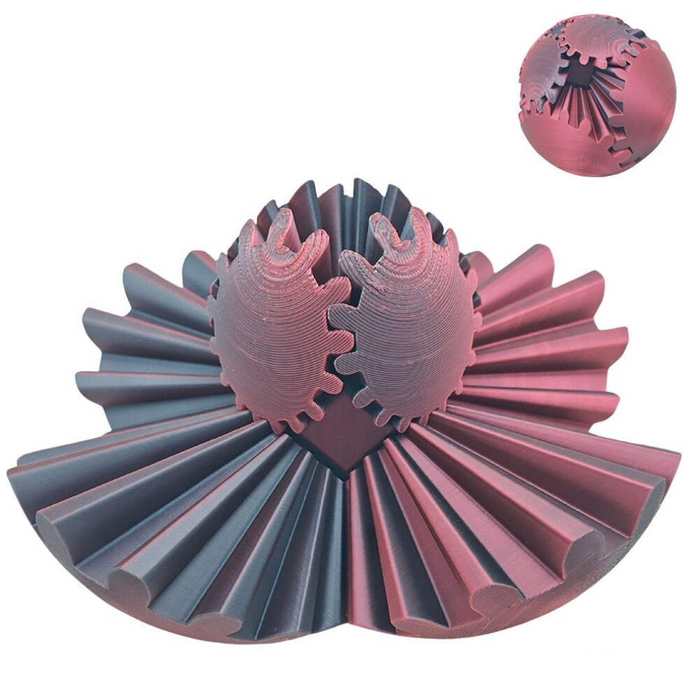 (4, 8X8) Gear Ball 3D Printed Gear Ball-image-OPC-PF22RHZ-NEW