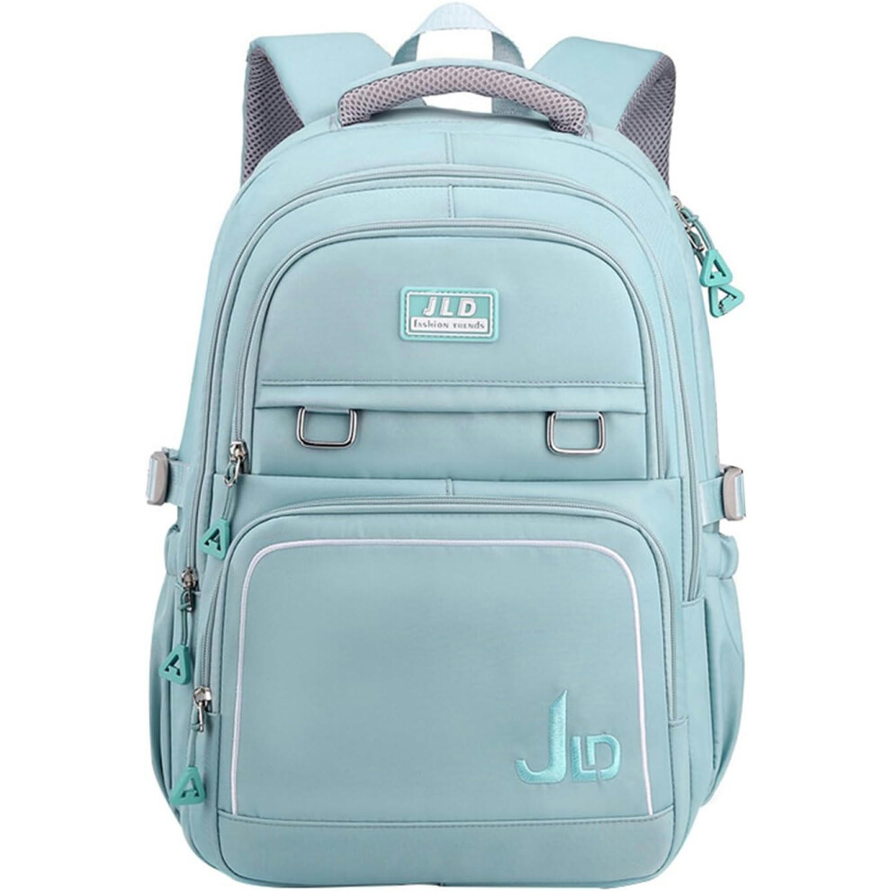 (29 Liters, C Blue) Teen Girls Casual Backpack High Middle School Daypack Women Daily Travel Laptop Bag